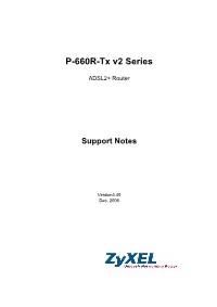 P-660R-Tx V2 Series