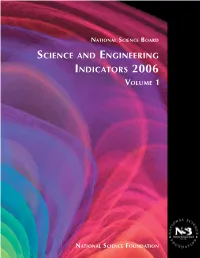 Science and Engineering Indicators 2006 Volume 1
