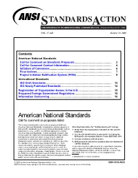 Standards Action Layout SAV3741