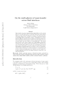 On the Multi-Physics of Mass-Transfer Across Fluid Interfaces