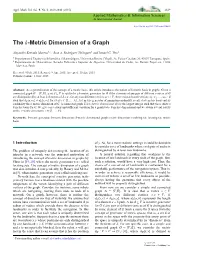The K-Metric Dimension of a Graph -.:: Natural Sciences Publishing