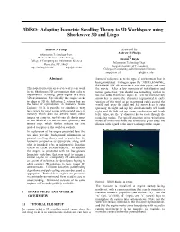 3DISO: Adapting Isometric Scrolling Theory to 3D Worldspace Using Shockwave 3D and Lingo