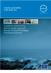 A Guide to Implementing the Ecosystem Approach Through the Marine Strategy Framework Directive Towards Sustainability in the Celtic Sea