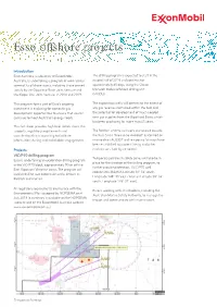 Esso Offshore Projects
