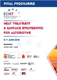 Final Programme