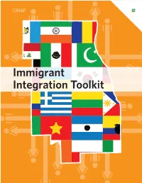 Immigrant Integration Toolkit Acknowledgements