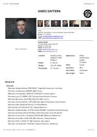 James Daffern 15/09/2020, 21�09