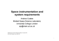 Magnetosphere 15 2.3.1 Key Phenomena, Parameters and Research Issues 16