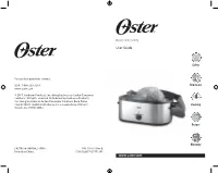 ROASTER OVENS User Guide