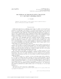 THE MODULE of PSEUDO-RATIONAL RELATIONS of a QUOTIENT DIVISIBLE GROUP Introduction in the Most General Case, an Abelian Group G