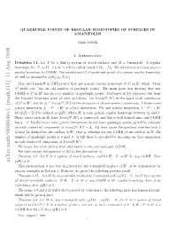 Math.GT] 11 Aug 1998 Nec Once Opnn of Component Connected Each on Hr Xsssc an Such Exists There Has Let Ubro Udul Onsi O 2