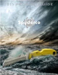 2015 Spyderco Product Guide