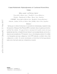 Causal Relativistic Hydrodynamics of Conformal Fermi-Dirac Gases