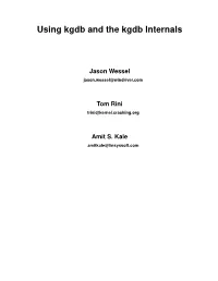 Using Kgdb and the Kgdb Internals.Pdf