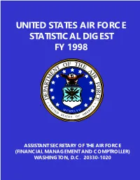 AF Statistical Digest 1998