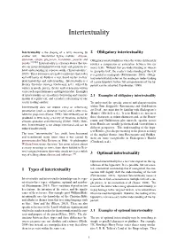 Intertextuality