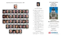 Legislative Seating Chart