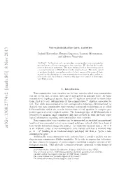 Non-Commutative Toric Varieties