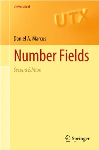 Daniel A. Marcus Number Fields Second Edition Universitext Universitext