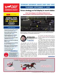 Driver Strategy on Full Display in Recent Stakes