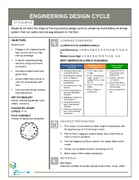 Engineering Design Cycle at a Glance