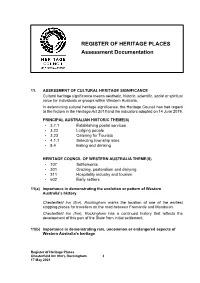 Assessment Documentation