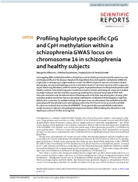 Profiling Haplotype Specific Cpg and Cph Methylation Within A