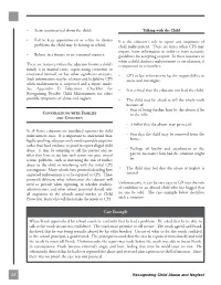The Role of Educators in Preventing and Responding to Child Abuse and Neglect 25