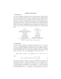 Vortex Dynamics 1