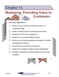 Chapter 13 Fundamentals of Business