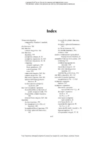 Abramowitz Function Computed by Clenshaw's Method, 74 Absolute