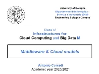 Cloud Computing and Big Data M