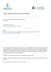 Downloading Material Is Agreeing to Abide by the Terms of the Repository Licence