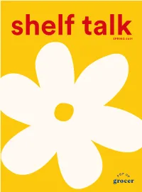 Shelf Talkspring 2021 LIST of CONTENTS