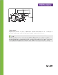 SMART Room System with Skype for Business User's Guide