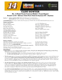 CLINT BOWYER No