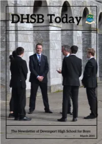 Ongratulations Mr Roberts on Being Appointed As the What Are You Doing Now and What Route Did You Take? C Next DHSB Headteacher