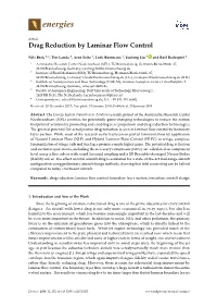 Drag Reduction by Laminar Flow Control