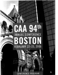 2006 Annual Conference Program Sessions