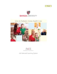 Intro to Pediatric HCC Module