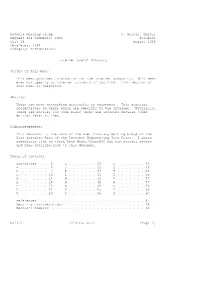 Network Working Group G. Malkin, Editor Request for Comments: 1983 Xylogics FYI: 18 August 1996 Obsoletes: 1392 Category: Informational