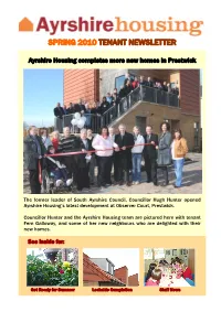 Spring 2010 Tenant Newsletter