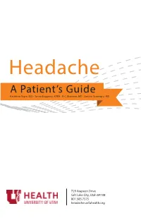 Headache: a Patient's Guide (Pdf)