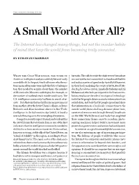 A Small World After All?