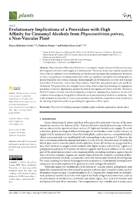 Evolutionary Implications of a Peroxidase with High Affinity For