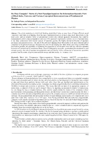 Dawn of a New Paradigm Based on the Information-Theoretic View of Black Holes, Universe and Various Conceptual Interconnections of Fundamental Physics Dr