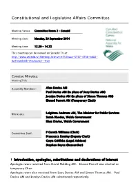 Minutes Template