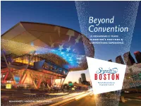 10 Remarkable Years in Boston's Meetings & Conventions Experience