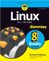 Linux All-In-One for Dummies CHAPTER 3: Commanding the Shell