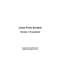 Version 7.8-Systemd